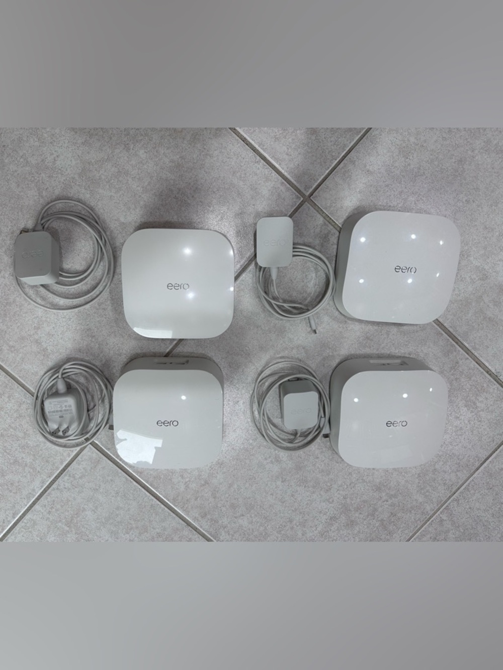 eero Pro 6 AX4200 Tri-Band Mesh Wi-Fi 6 Router (4 pack)